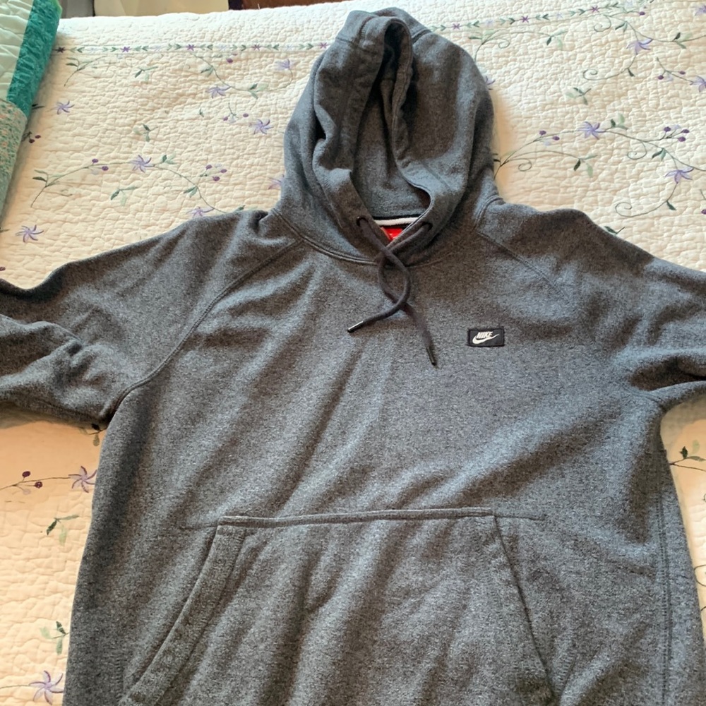 Womens gray Nike hoodie